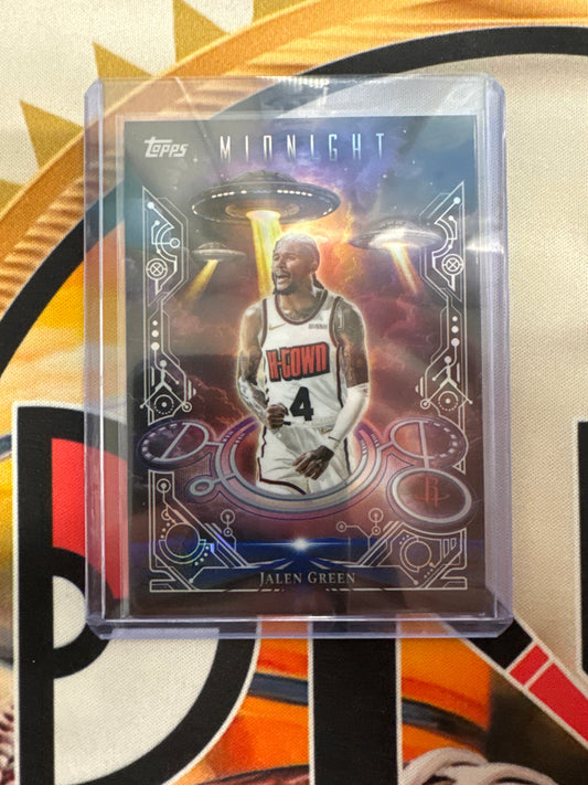 2025-26 Topps Midnight NBA Jalen Green DayDreamers SSP