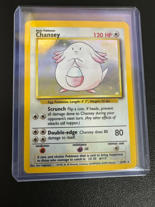 Pokémon Chansey (Base Set) 3/102