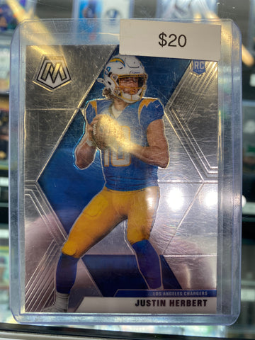 Justin Herbert Mosaic Rookie Card