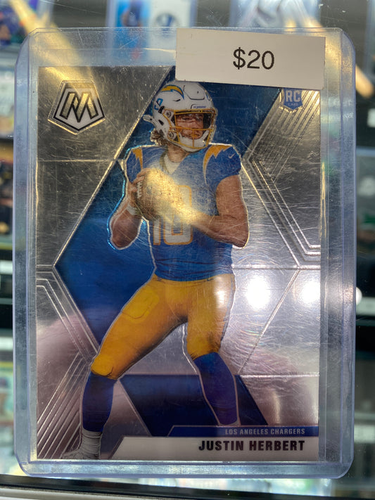 Justin Herbert Mosaic Rookie Card