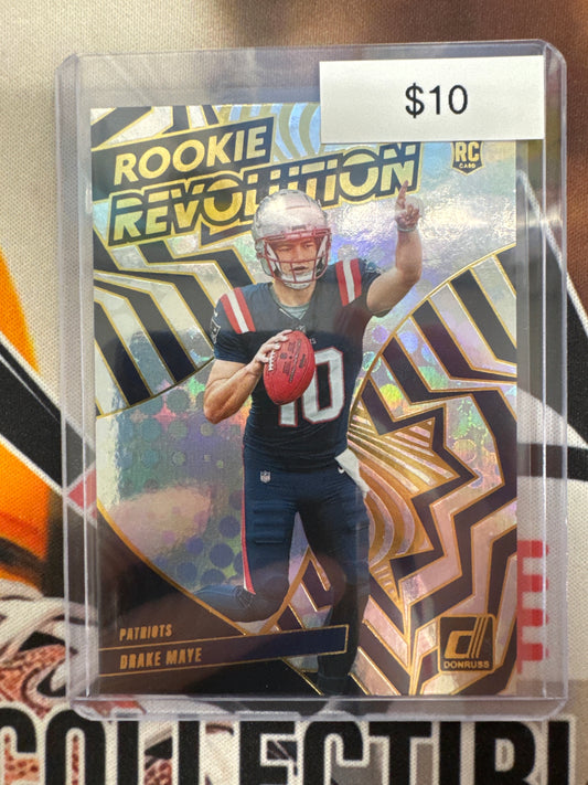 2024 Panini Donruss NFL Drake Maye Rookie Revolution