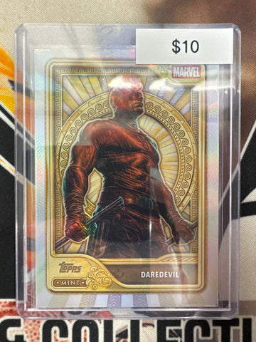 2026 Topps Marvel Mint Daredevil Gold Card Refractor