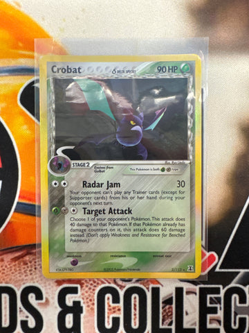 Pokémon Crobat Delta Species 2/113 Holo LP
