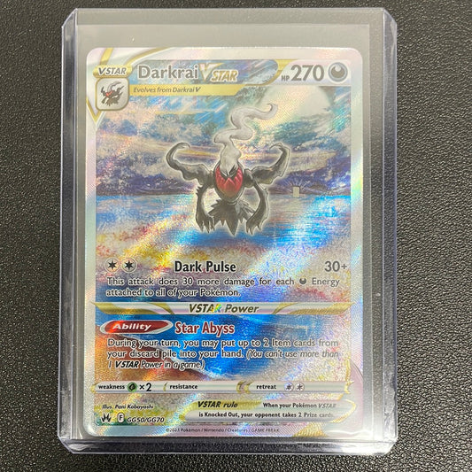 Pokémon Darkrai VSTAR Galarian Gallery (Crown Zenith) GG50/GG70