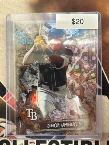 2026 Topps Chrome MLB X Cactus Jack Junior Caminero Refractor