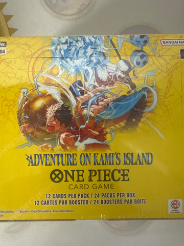 One Piece Adventure on Kami’s Island booster box