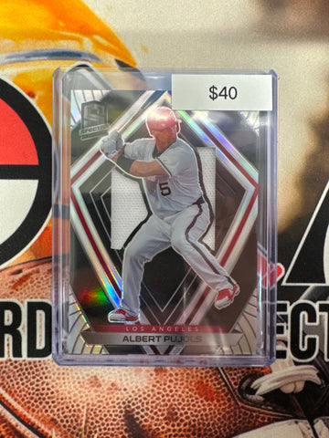 2020 Panini Chronicles Spectra Baseball Albert Pujols Patch Refractor
