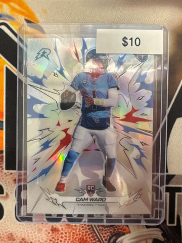 2026 Topps Resurgence NFL Cam Ward Rookie Refractor