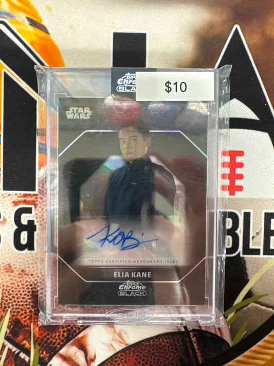 2024 Topps Chrome Black Star Wars Katy O’Brian As Elia Kane Auto