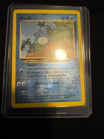 Pokémon Marill Southern Islands Reverse Holo 11/18 MP