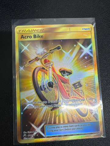 Pokemon Acro Bike 178/168 gold secret