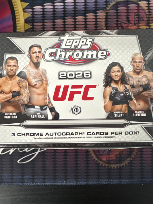 2026 Topps Chrome UFC Breaker Delight hobby