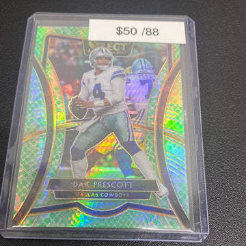 2019 Select Dak Prescott snakeskin /88 premier level