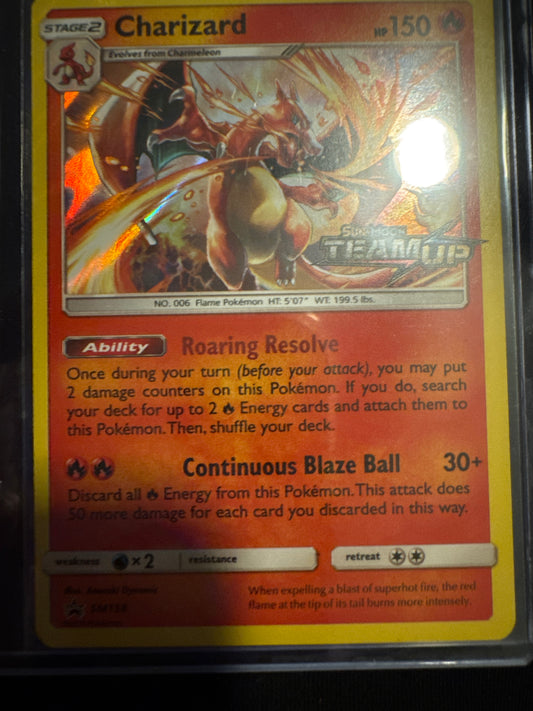 Pokemon Charizard SM158 Team Up promo