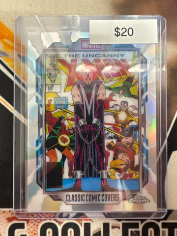 2026 Topps Chrome Marvel Classic Comic Covers Uncanny X-Man #200 (1985) Refractor