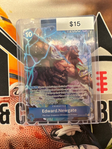 One Piece Edward.Newgate OP08-043 Two Legends (Parallel) NM