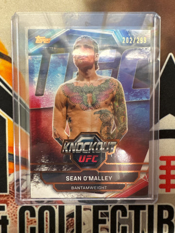 2026 Topps Knockout UFC Sean O’Malley Bronze Refractor /299