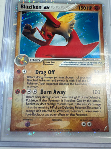 Pokemon Blaziken ex 90/100 Crystal Guardians LP