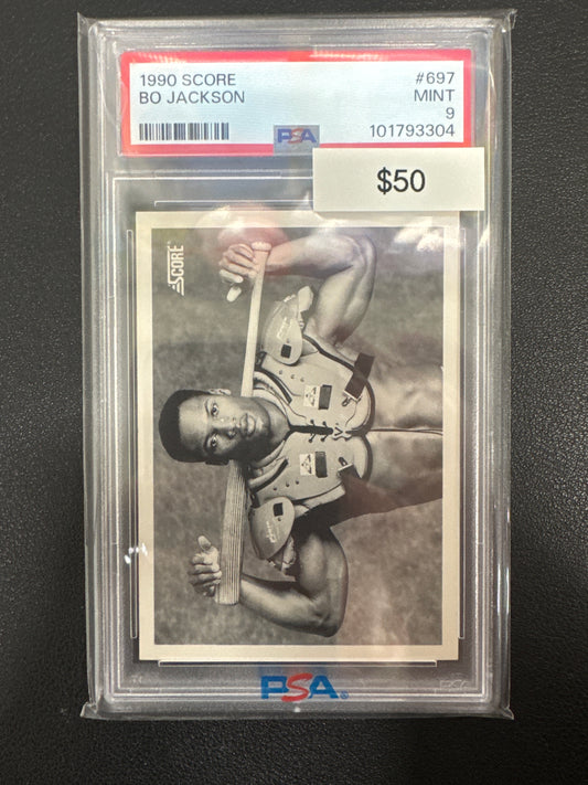1990 Score Bo Jackson PSA 9