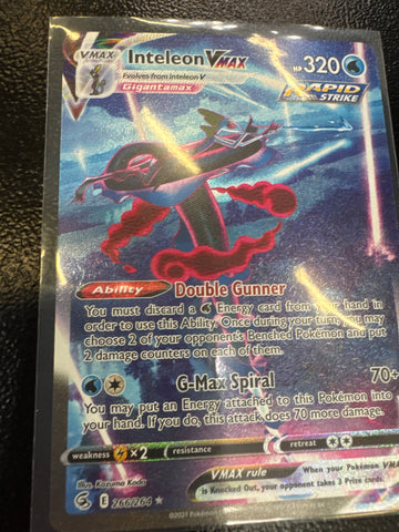 Pokémon Inteleon VMAX 266/264