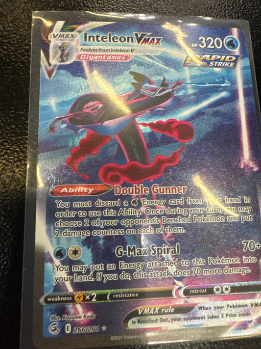 Pokémon Inteleon VMAX 266/264