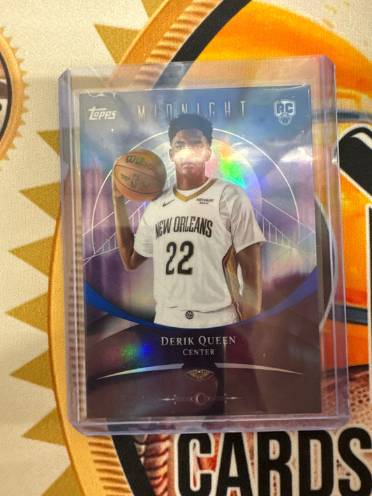 2025-26 Topps Midnight NBA Derik Queen Rookie Refractor
