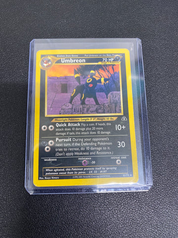 Pokémon Umbreon Neo Discovery 32/75 LP