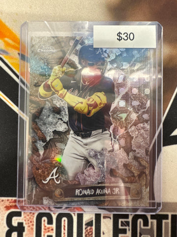 2026 Topps Chrome MLB X Cactus Jack Ronald Acuna Jr. Refractor