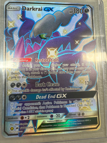 Pokémon Darkrai GX SV70/SV94 Hidden Fates