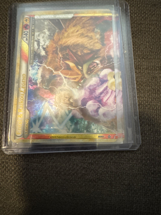 Pokémon Entei & Raikou Legend Top (Unleashed) 90/95