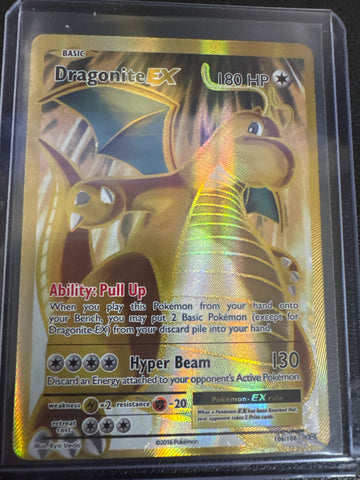 Pokémon Dragonite EX full art evolutions 106/108 MP