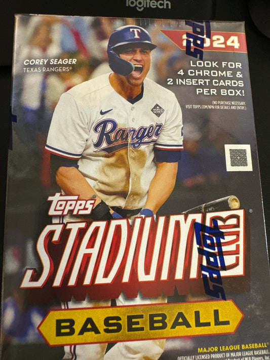 2024 Topps Stadium Club MLB blaster