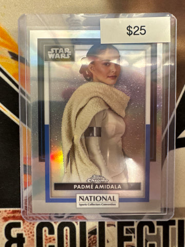 2026 Topps Chrome Star Wars X The National Padmé Amidala Refractor
