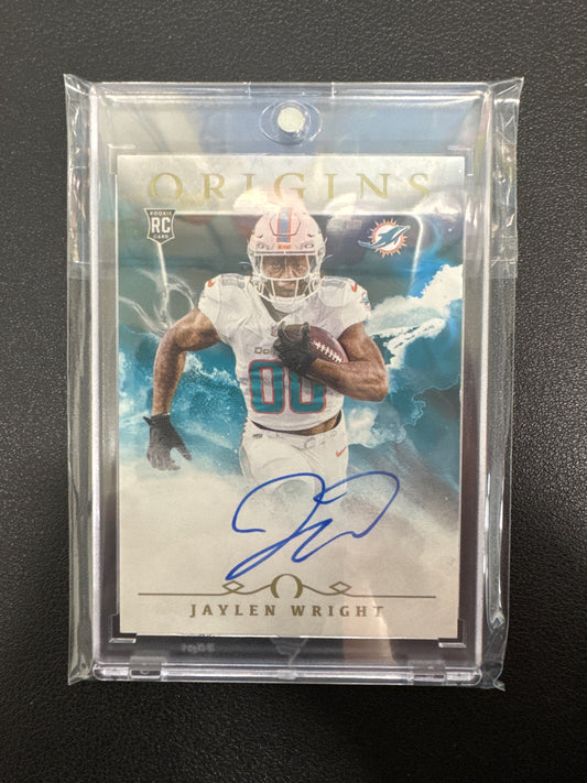 2024 Panini Origins NFL Jaylen Wright Rookie Autograph