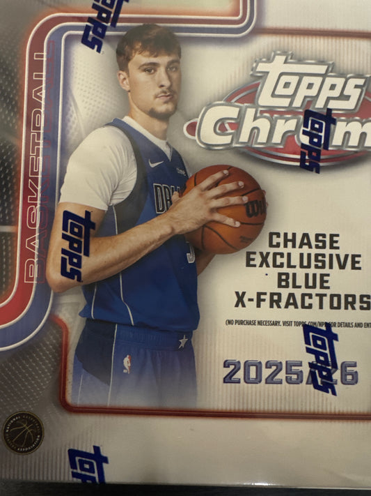 2025-26 Topps Chrome NBA Mega