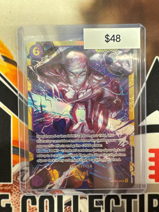 One Piece Enel (OP15-118) Adventure On Kami’s Island Secret Rare