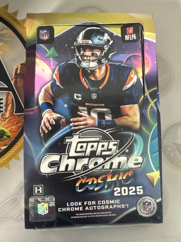 2025 Topps Chrome Cosmic NFL hobby