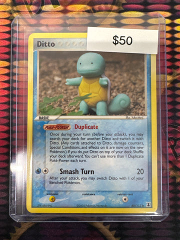 Pokémon Ditto (Squirtle) Delta Species 40/113