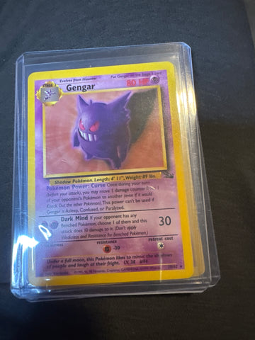 Pokémon Gengar Non-Holo Fossil 20/62 LP