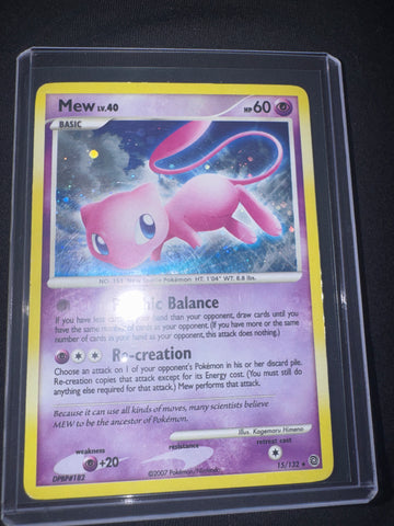 Pokemon Mew 15/132 Secret Wonders HP