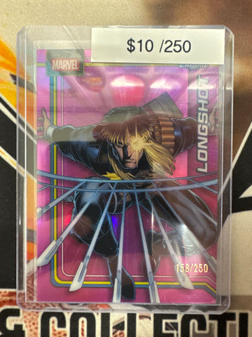2026 Topps Chrome Marvel Longshot Pink Refractor /250