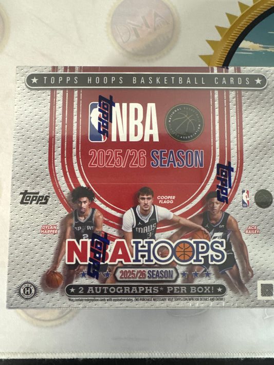2025-26 Topps NBA Hoops Jumbo Hobby