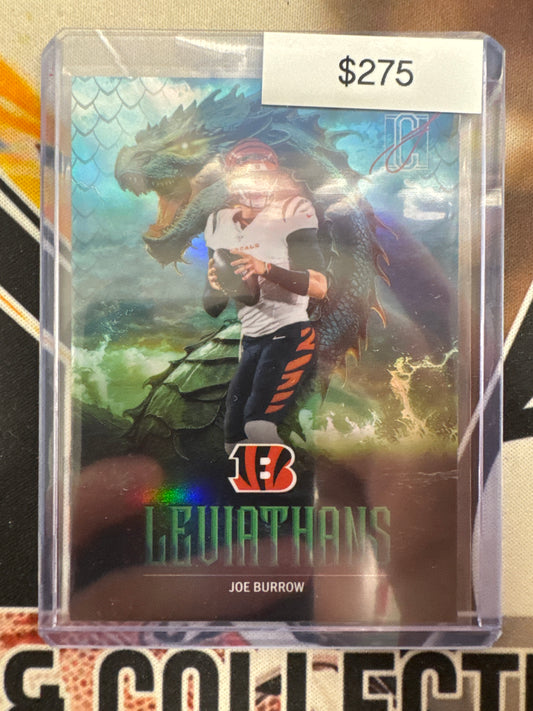 2025 Topps Signature Class NFL Joe Burrow Leviathans SSP