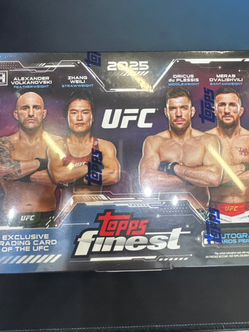2025 Topps Finest UFC hobby