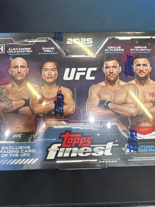 2025 Topps Finest UFC hobby