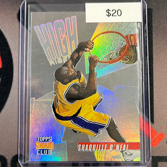 1997 Topps Stadium Club Shaquille O’Neal High Riser