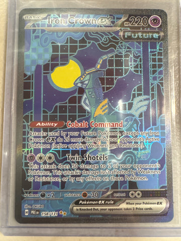 Pokemon Iron Crown ex 158/131 Prismatic Evolutions