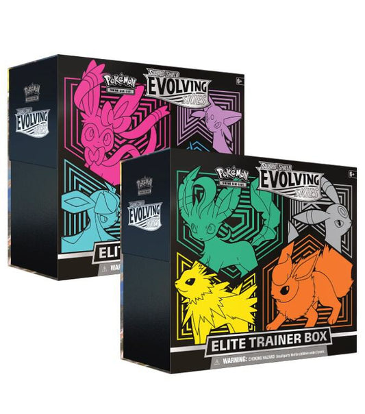 Pokémon Evolving Skies ETB elite trainer box DNA