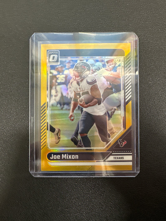 2024 Panini Donruss Optic Joe Mixon Gold Optic /10