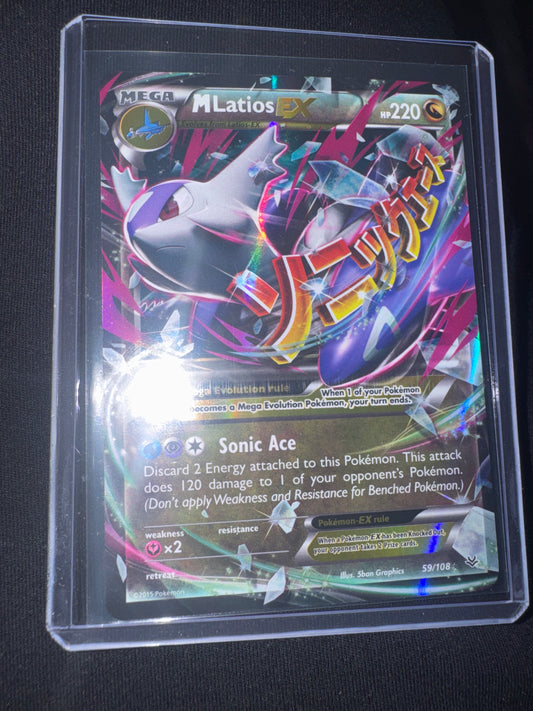 Pokemon M Latios EX 59/108 Roaring Skies